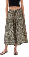 Xirena Gwynn Skirt Calico In Multi