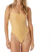 Xirena Haden One-piece Swimsuit In Sunnies In Orange