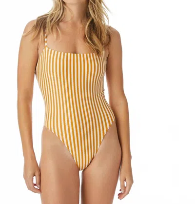 Xirena Haden One-piece Swimsuit In Sunnies In Orange