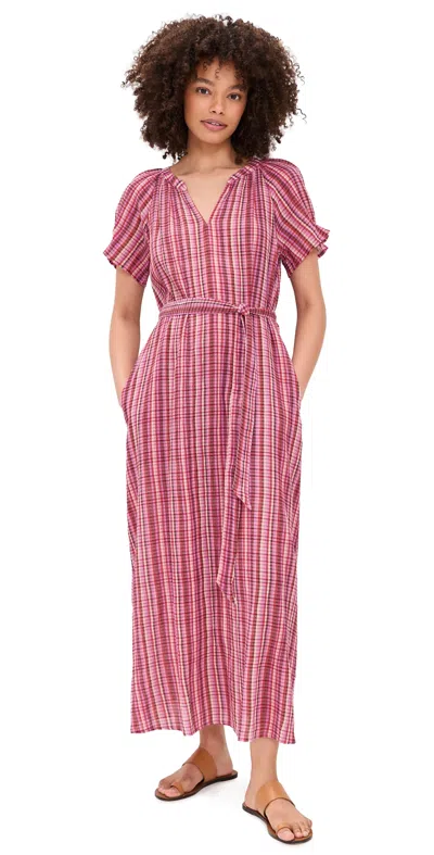 Xirena Harlow Dress Ruby Quartz In Red