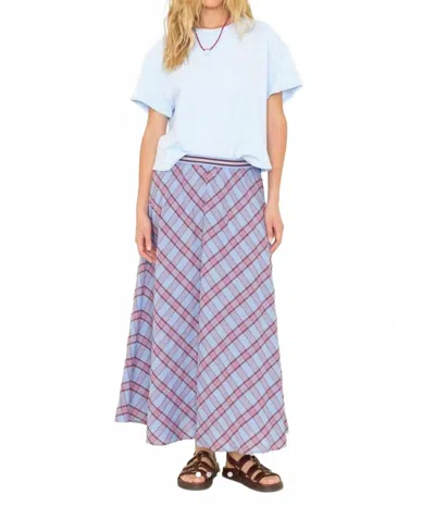 Xirena Hattie Skirt In Lunar Blue In Brown