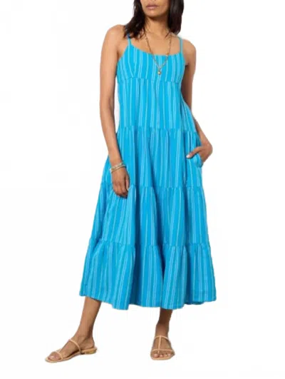 Xirena Hazel Dress In Castaway Blue In Multi