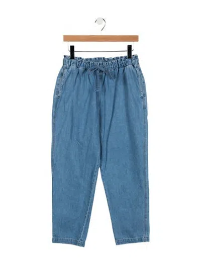 Pre-owned Xirena High-rise Straight Leg Jeans In Blue
