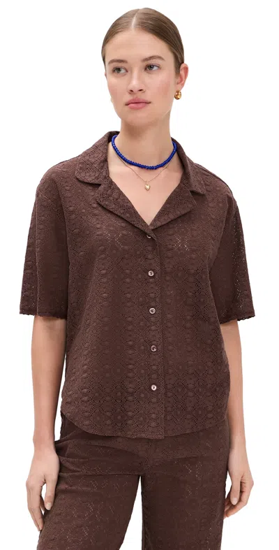 Xirena Inez Shirt Walnut In Brown