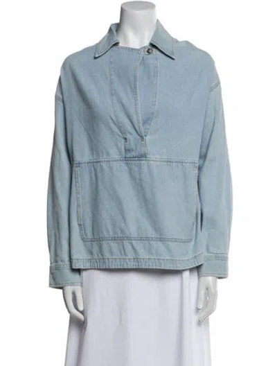 Pre-owned Xirena Jacket In Blue