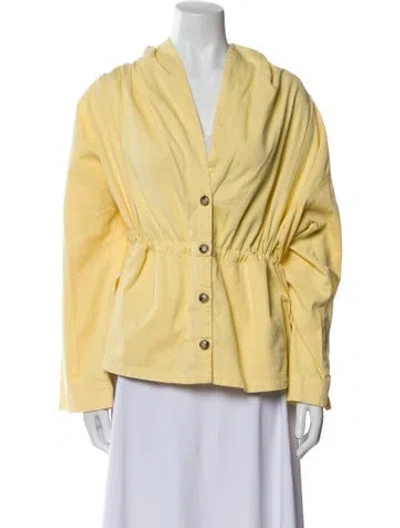 Pre-owned Xirena Jacket W/ Tags In Yellow
