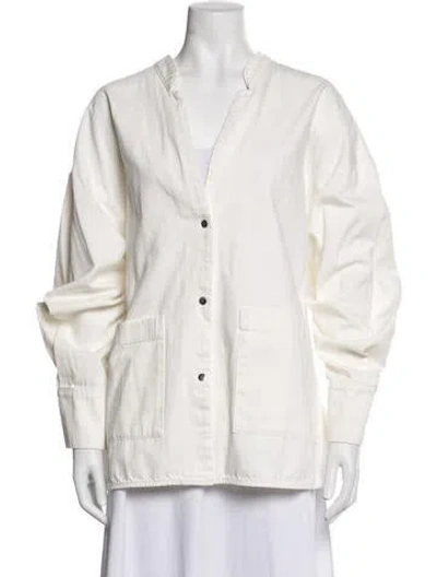 Pre-owned Xirena Jacket In White