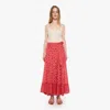 Xirena Janey Skirt Ruby Shell In Red