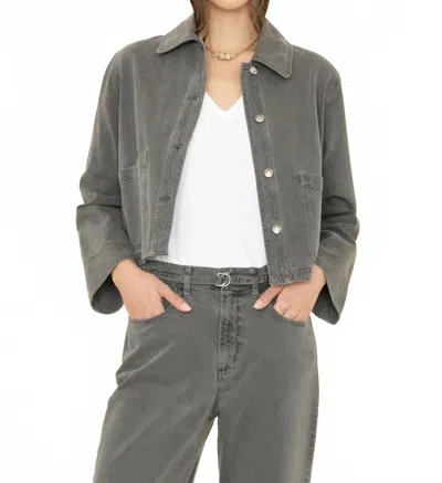 Xirena Jasper Jacket In Pigment Charcoal In Gray