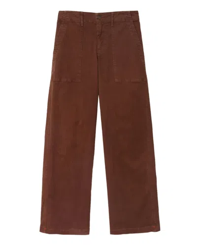 Xirena Java Florian Twill Pant In Brown