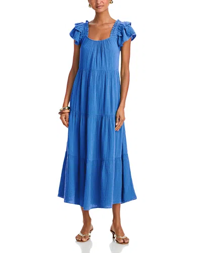 Xirena Jaynie Midi Dress In Blue