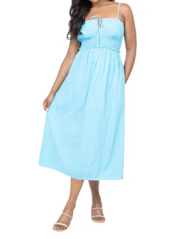 Xirena Jessa Midi Dress In Cabana Blue