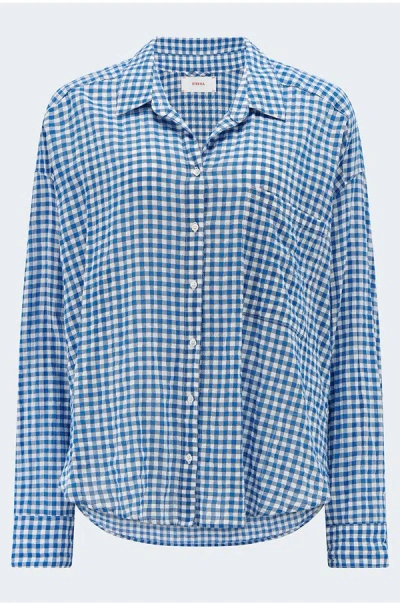 Xirena Jordy Shirt In Atlantic Blue