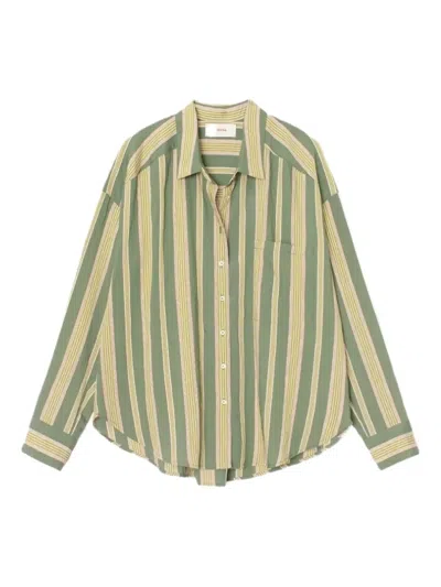 XIRENA JORDY STRIPED SHIRT