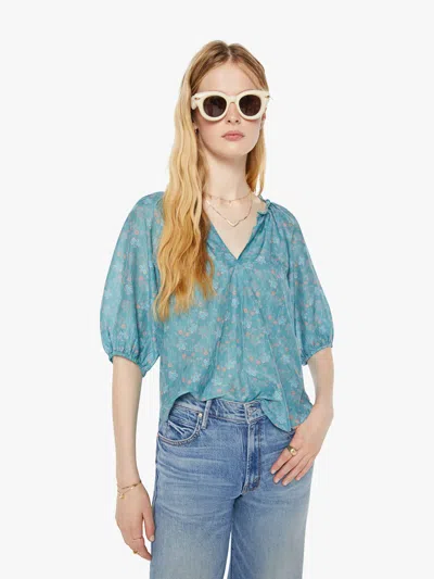 Xirena Jules Shirt Aqua In Teal
