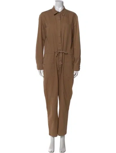 Pre-owned Xirena Jumpsuit In Brown