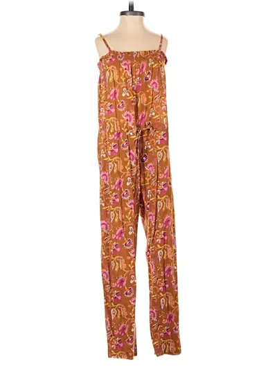Pre-owned Xirena Jumpsuit In Tan