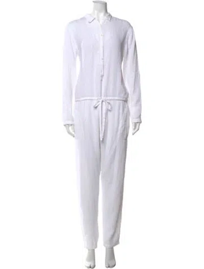 Pre-owned Xirena Jumpsuit In White