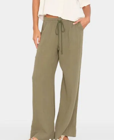 Xirena Kayson Pant In Olive Moss In Multi