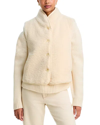 Xirena Kensi Sherpa Vest In White