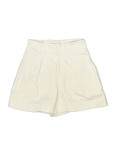 Pre-owned Xirena Khaki Shorts In Ivory