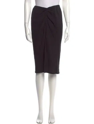 Pre-owned Xirena Knee-length Skirt In Black