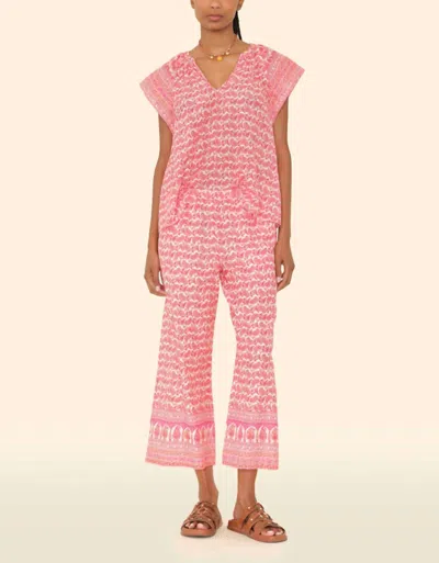 Xirena Leif Wide Leg Pant In Paloma Pink