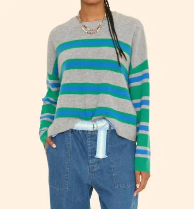 Xirena Lela Sweater In Oyster Green In Multi
