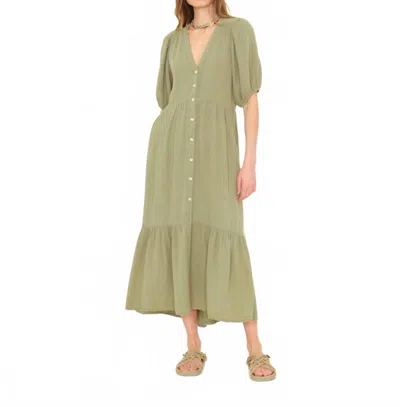 Xirena Lennox Dress In Dark Seagrass In Multi