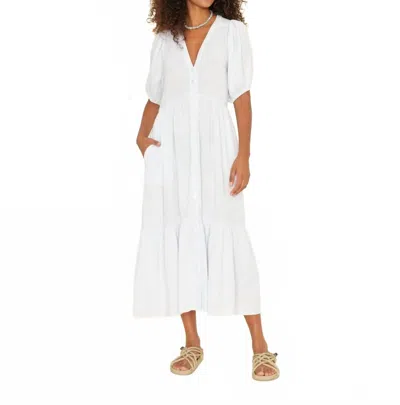 Xirena Lennox Dress In Pale Sky In White