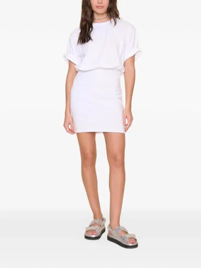 Xirena Lexa Cotton Mini Dress In White
