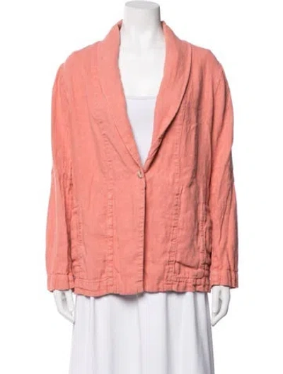 Pre-owned Xirena Linen Jacket In Pink