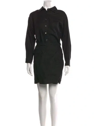 Pre-owned Xirena Linen Knee-length Dress W/ Tags In Black