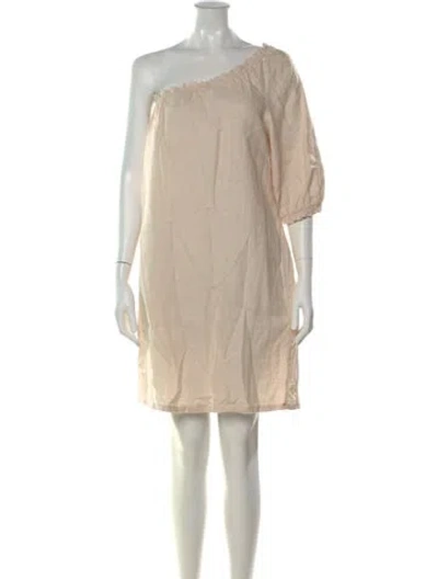 Pre-owned Xirena Linen Knee-length Dress W/ Tags In Neutral