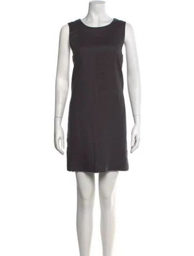 Pre-owned Xirena Linen Mini Dress W/ Tags In Gray