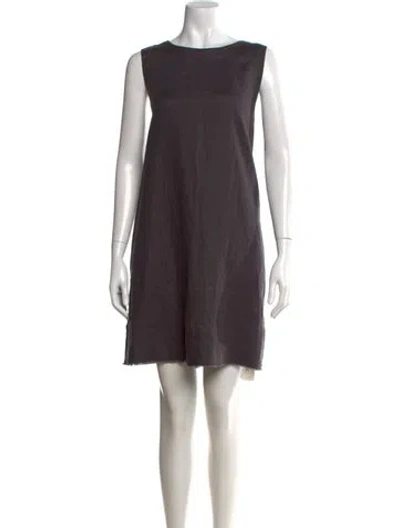 Pre-owned Xirena Linen Mini Dress W/ Tags In Gray