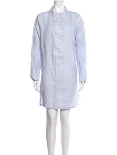 Pre-owned Xirena Linen Mini Dress In White
