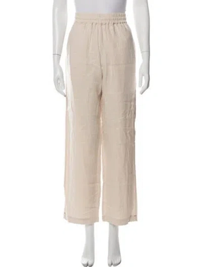 Pre-owned Xirena Linen Sweatpants In Neutrals