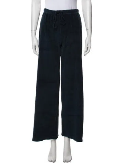 Pre-owned Xirena Linen Tassel Accents Sweatpants W/ Tags In Blue