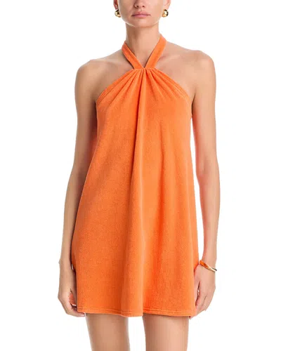 Xirena Lolita Halter Neck Dress In Neutral