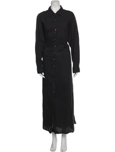 Pre-owned Xirena Long Dress In Black
