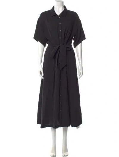 Pre-owned Xirena Long Dress In Black