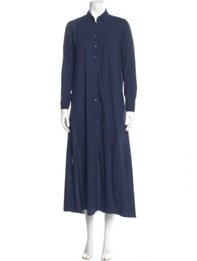 Pre-owned Xirena Long Dress In Blue