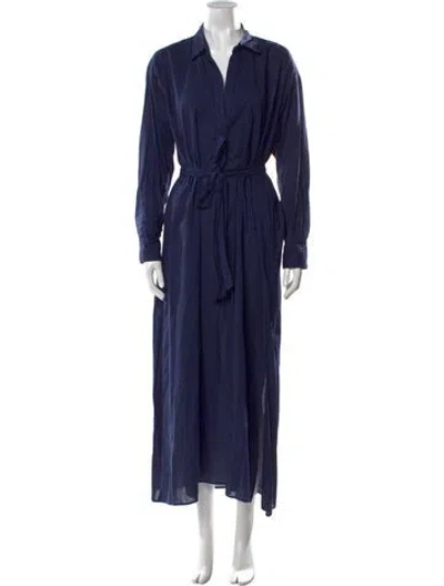 Pre-owned Xirena Long Dress In Blue