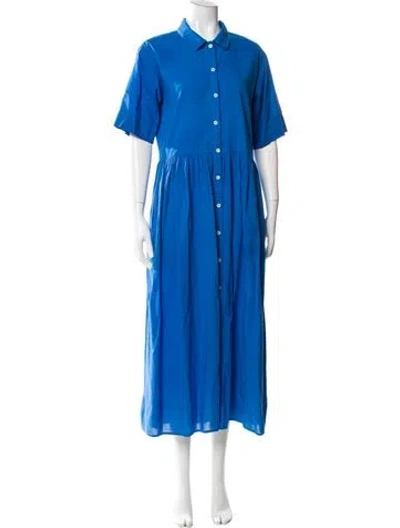 Pre-owned Xirena Long Dress In Blue