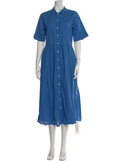 Pre-owned Xirena Long Dress In Blue