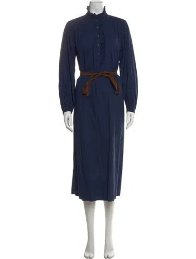 Pre-owned Xirena Long Dress In Blue