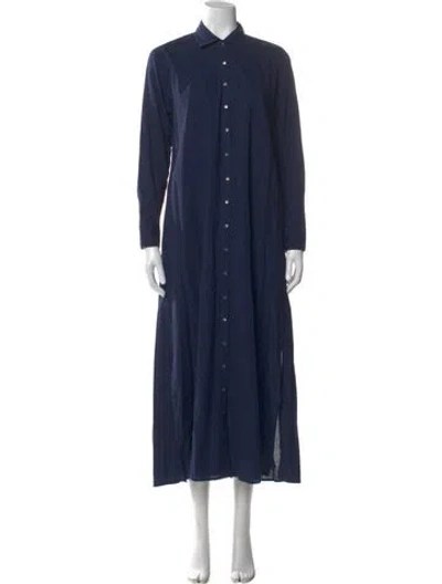 Pre-owned Xirena Long Dress In Blue