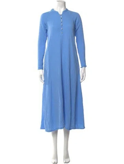 Pre-owned Xirena Long Dress In Blue