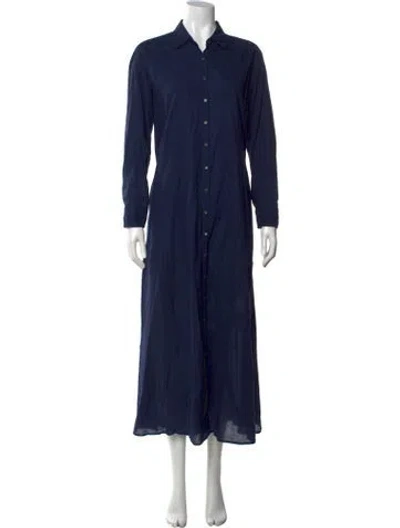 Pre-owned Xirena Long Dress In Blue
